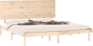 vidaXL vidaXL Rama łóżka, lite drewno, 150x200 cm, King Size 3