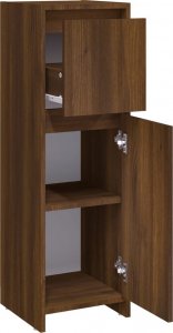 vidaXL vidaXL Szafka łazienkowa, brązowy dąb, 30x30x95 cm 5