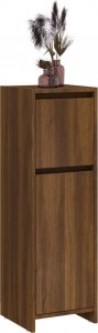 vidaXL vidaXL Szafka łazienkowa, brązowy dąb, 30x30x95 cm 8