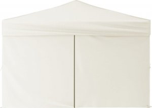 vidaXL Składany namiot imprezowy ze ściankami, kremowy, 3x3 m 4