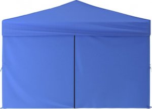 vidaXL Składany namiot imprezowy ze ściankami, niebieski, 3x3 m 4