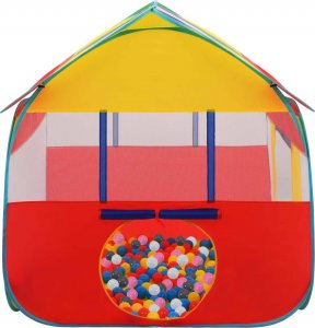 vidaXL vidaXL Namiot do zabawy z 550 piłeczkami, 123x120x126 cm 2