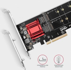 Kontroler Axagon PCI-Express PCEM2-ND 4
