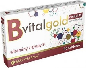 Alg Pharma B vitalgold complex, 60 tabletek - Długi termin ważności! 1