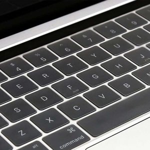 Alogy Nakładka ochronna silikonowa na klawiaturę do Apple Macbook Pro 13/15 A1707/A1990/A1989/A2159 Przezroczysta uniwersalny 7