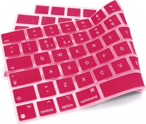 Etui Alogy Nakładka ochronna silikonowa na klawiaturę do Apple Macbook Pro 14/16 M1 2021 A2442/A2485 Przezroczysta uniwersalny 16