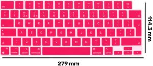 Etui Alogy Nakładka ochronna silikonowa na klawiaturę do Apple Macbook Pro 14/16 M1 2021 A2442/A2485 Przezroczysta uniwersalny 2