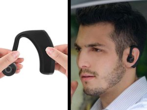 Słuchawka Alogy Alogy Słuchawka bezprzewodowa z mikrofonem zestaw głośnomówiący Bluetooth uniwersalny 9