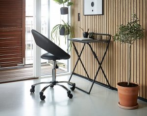 Biurko Jysk Biurko IKAST składane czarne 4