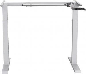 Ergo Office Biurko ręczna regulacja wys. Ergo Office, max 70 kg, max wys 130cm, bez blatu do pracy stojąco siedzącej, białe, ER-402 W 9