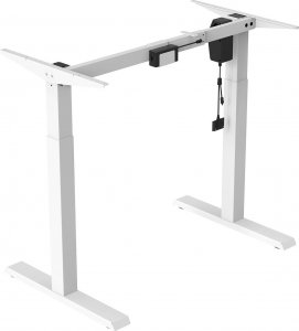 Ergo Office Biurko elektryczne regulacja wys. Ergo Office, max wys 123cm, max - 70 kg, bez blatu do pracy stojąco siedzącej, białe, ER-403W 7