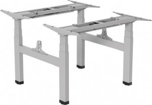 Ergo Office Biurko elektryczne podwójne regulacja wys. Ergo Office, max wys 128cm, max 125kg x2, bez blatu do pracy stojąco siedzącej (2 czę 6