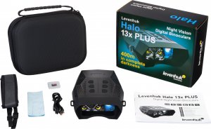 Noktowizor Levenhuk Cyfrowa lornetka noktowizyjna Levenhuk Halo 13x PLUS 15