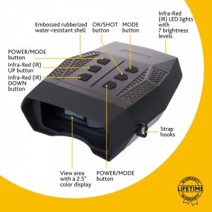 Noktowizor Levenhuk Cyfrowa lornetka noktowizyjna Levenhuk Halo 13x PLUS 2