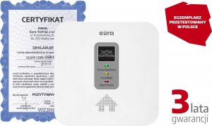 Eura Czujnik czadu i gazu ziemnego 2w1 CGD-50A2 3