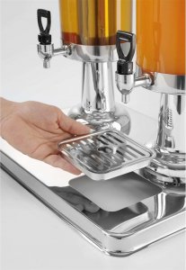 Hendi Dyspenser dozownik do soków napojów chłodzony podwójny 2 x 3L 2