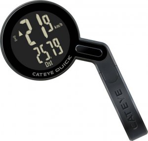 Cateye Elegancki licznik rowerowy Cateye QUICK CC-RS100W, bezprzewodowy, wyświetlacz LCD 2