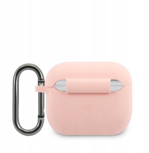 Lacoste Etui Lacoste do AirPods 3 cover różowy/ pink Silicone 2