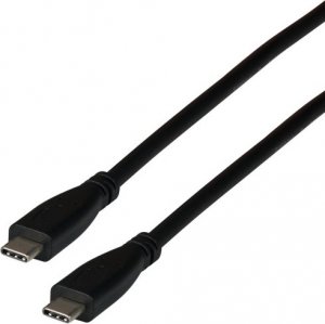 Kabel USB EFB USB-C - USB-C 0.8 m Czarny (EBUSBC40-TB40G.0,8) 1
