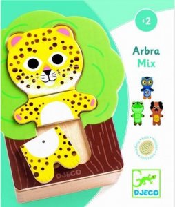 Djeco Djeco - puzzle drewniane - drzewo milusińskich 1