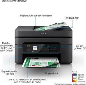 Urządzenie wielofunkcyjne Epson WF-2840DWF (C11CG30406) 17
