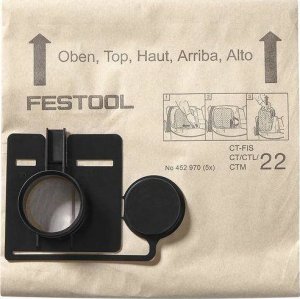 Worek do odkurzacza Festool Festool Worek filtrujący FIS-CT 55/5 1