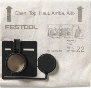 Worek do odkurzacza Festool Festool Worek filtrujący FIS-CT 33 SP VLIES/5 1
