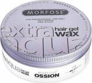 Morfose Extra Aqua Gel Hair Styling Wax wosk do stylizacji włosów o zapachu gumy balonowej Extra 175ml 1