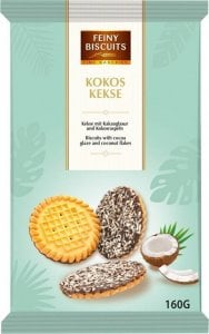 Feiny Biscuits Feiny Biscuits Kokos Kekse 160 g 1