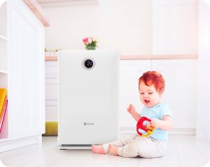 Oczyszczacz powietrza Ezviz EZVIZ UV-C Oczyszczacz powietrza z filtrem HEPA 4