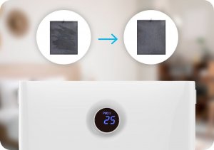 Oczyszczacz powietrza Ezviz EZVIZ UV-C Oczyszczacz powietrza z filtrem HEPA 6