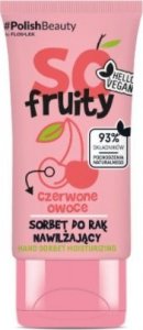 FLOSLEK Flos-Lek, SO Fruity! Czerwone owoce Sorbet do rąk nawilżający, 50 ml - Długi termin ważności! 1
