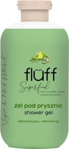 Fluff Fluff - Żel pod prysznic. Ogórek i zielona herbata - 500 ml 1