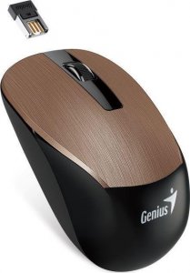 Mysz Genius Genius Mysz NX-7015, 1600DPI, 2.4 [GHz], optyczna, 3kl., bezprzewodowa, miedziana, 1 szt AA, Blue-eye sensor 1