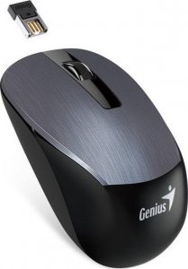 Mysz Genius Genius Mysz NX-7015, 1600DPI, 2.4 [GHz], optyczna, 3kl., bezprzewodowa USB, szara, AA 1