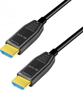 Kabel LogiLink HDMI - HDMI 20m czarny (546120) 1