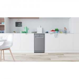 Zmywarka Indesit INDESIT Dishwasher DSFE 1B10 S Free standing, Width 45 cm, Number of place settings 10, Number of programs 6, Energy efficiency 8