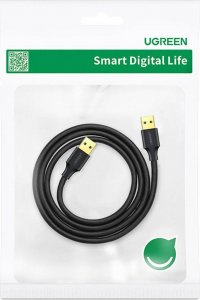Kabel USB Ugreen USB-A - USB-A 3 m Czarny (90576) 5
