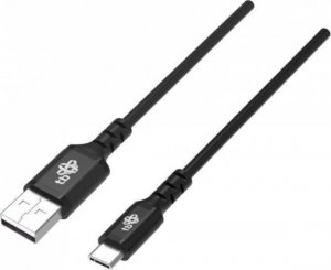 Kabel USB TB Print USB-C - USB-C 1 m Czarny (AKTBXKUCC100W1B) 1