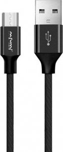 Kabel USB Nafumi USB-A - microUSB 1 m Czarny (25796) 1