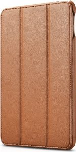 Etui na tablet iCarer iCarer Leather Folio etui do iPad mini 5 skórzany pokrowiec smart case brązowy (RID800-BN) 1