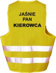 libres Kamizelka Odblaskowa Imprezowa Jaśnie Pan Kierowca 1