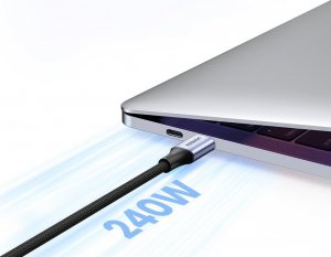 Kabel USB Ugreen USB-C - USB-C 2 m Szary (90440) 3
