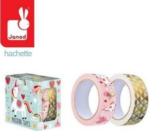 Janod Janod - 2 samoprzylepne taśmy  jednorożec 3