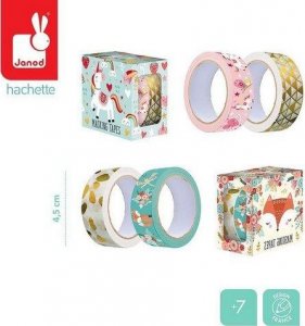 Janod Janod - 2 samoprzylepne taśmy  jednorożec 4