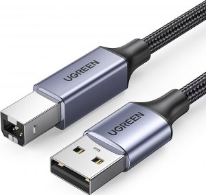 Kabel USB Ugreen USB-A - USB-B 5 m Czarny (UGR1325BLK) 1