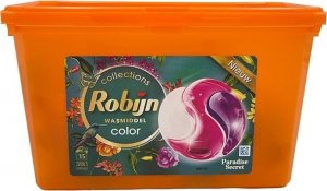 Unilever Kapsułki do prania Robijn color Paradise secret 15 sztuk 1