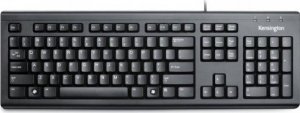 Klawiatura Kensington 1500109ES (ValuKeyboard Black Spain) 1