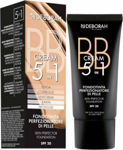 Deborah Kremowy podkład do makijażu BB Cream Deborah 5 w 1 N 5 1