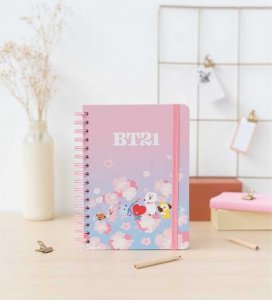 BT21 Line Friends BT21 - Zeszyt / notatnik A5 4
